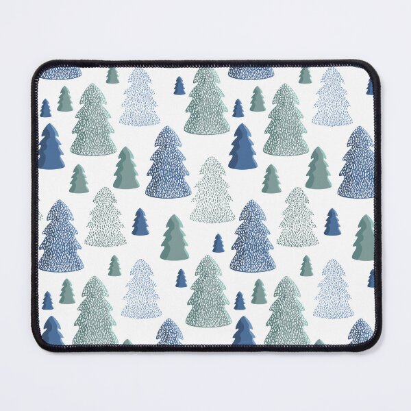 Item preview, Scandi forest winter pattern designed and sold by Eridanka.