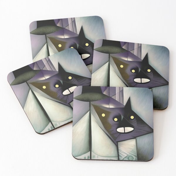 Item preview, Time travelling cubist cat designed and sold by Ioncure Design Studio 1.