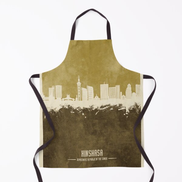 Item preview, Kinshasa Democratic Republic of the Congo Skyline designed and sold by ArtPrints.