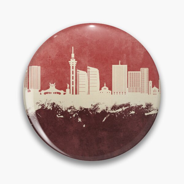 Item preview, Kinshasa Democratic Republic of the Congo Skyline designed and sold by ArtPrints.