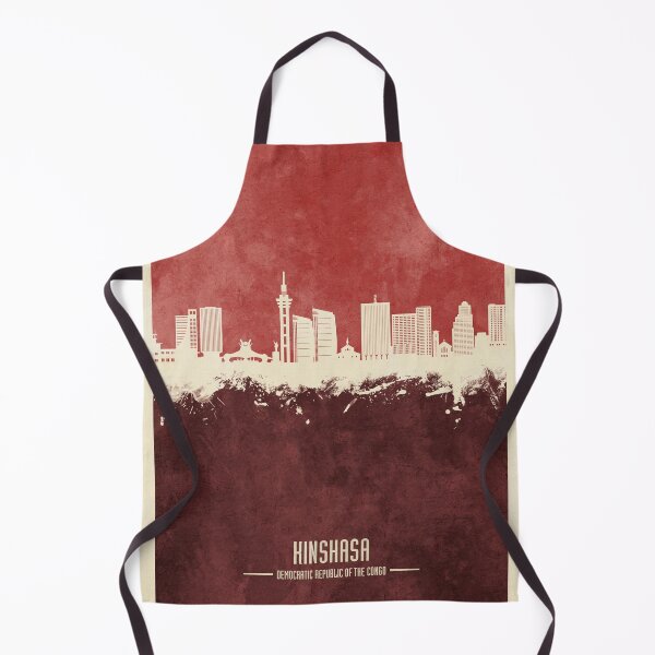 Item preview, Kinshasa Democratic Republic of the Congo Skyline designed and sold by ArtPrints.