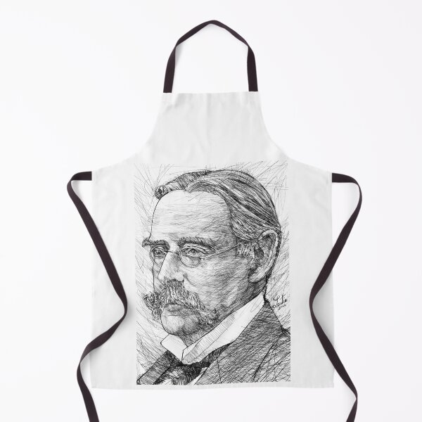 Item preview, EDMUND GOSSE black and white pencil portrait designed and sold by lautir.