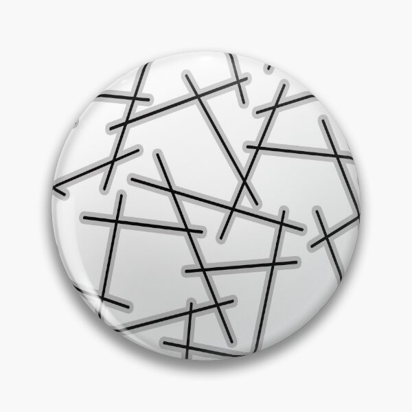 Item preview, Abstract geometric pattern - gray designed and sold by K.S ART.