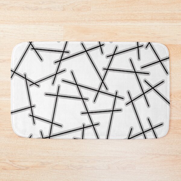 Item preview, Abstract geometric pattern - gray designed and sold by K.S ART.