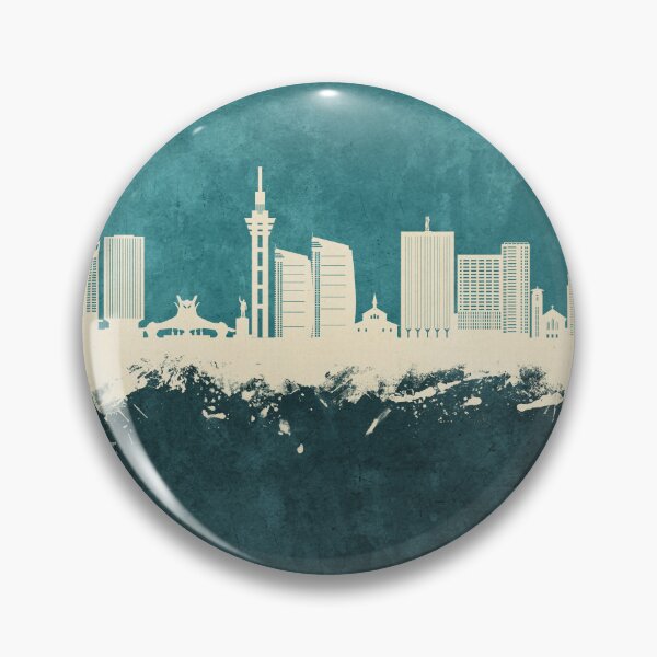 Item preview, Kinshasa Democratic Republic of the Congo Skyline designed and sold by ArtPrints.
