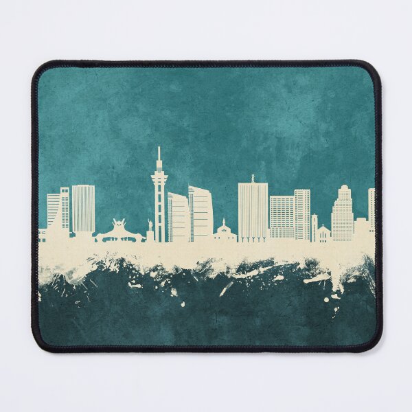 Item preview, Kinshasa Democratic Republic of the Congo Skyline designed and sold by ArtPrints.