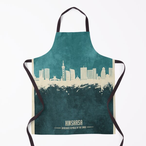 Item preview, Kinshasa Democratic Republic of the Congo Skyline designed and sold by ArtPrints.