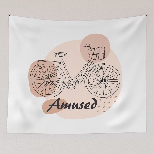 Item preview, Abstract bicycle art, inspirational meanings designed and sold by Targeted Inspire.