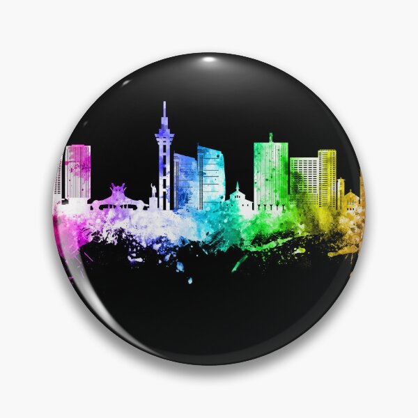 Item preview, Kinshasa Democratic Republic of the Congo Skyline designed and sold by ArtPrints.