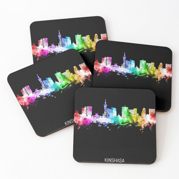 Item preview, Kinshasa Democratic Republic of the Congo Skyline designed and sold by ArtPrints.