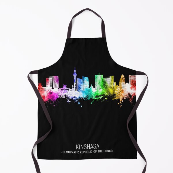 Item preview, Kinshasa Democratic Republic of the Congo Skyline designed and sold by ArtPrints.