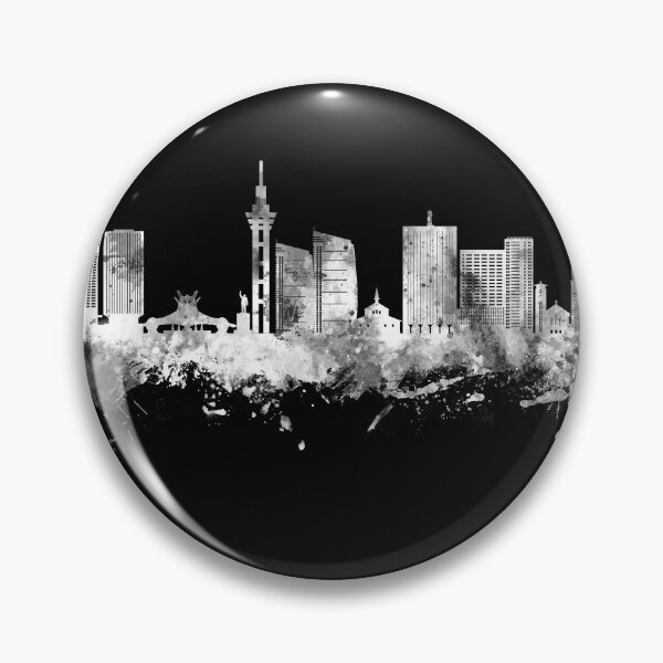 Item preview, Kinshasa Democratic Republic of the Congo Skyline designed and sold by ArtPrints.