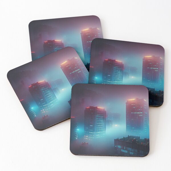 Item preview, epic futuristic city poster designed and sold by Elite's Workshop.