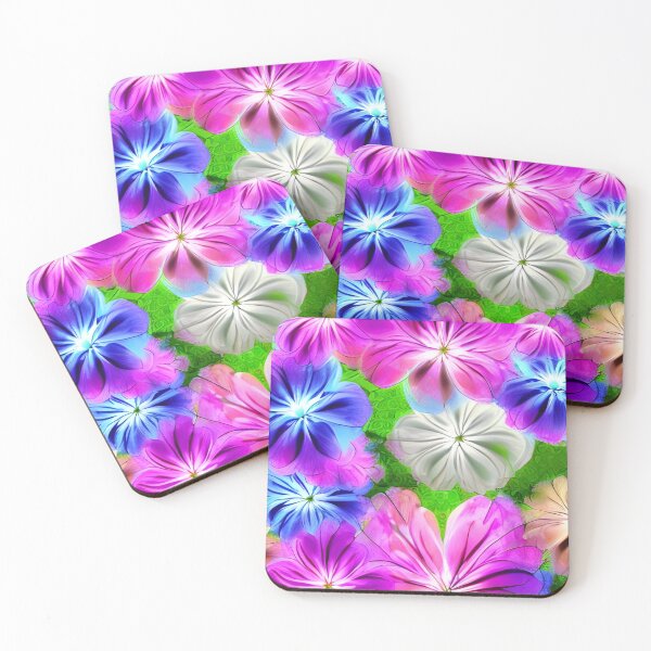 Item preview, Beautiful flour wallpaper designed and sold by The Love Quill.