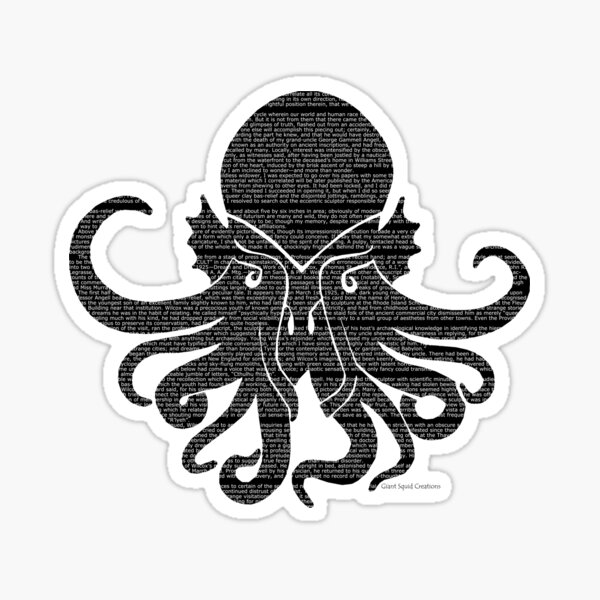 The Call of Cthulu Sticker