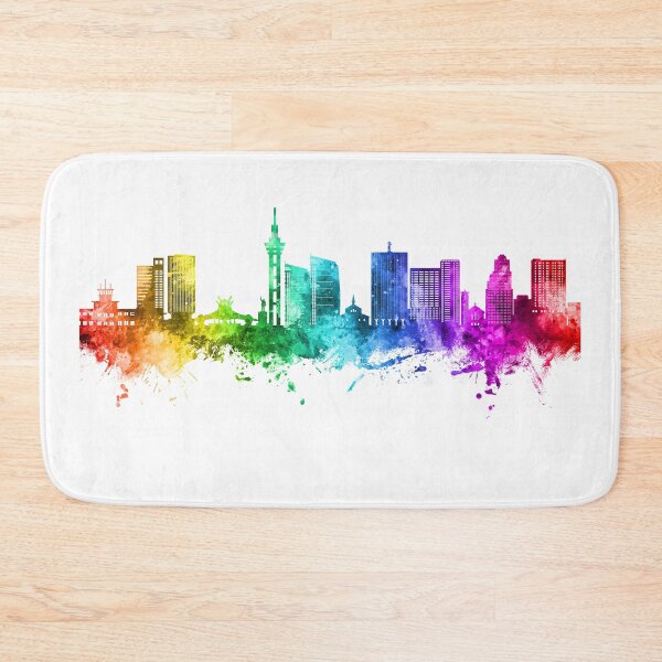 Item preview, Kinshasa Democratic Republic of the Congo Skyline designed and sold by ArtPrints.