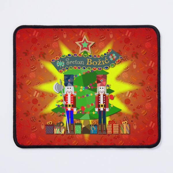 Item preview, Christmas Soldiers Nutcrackers  and Christmas tree "Sretan Božić" designed and sold by MC Art Studio.