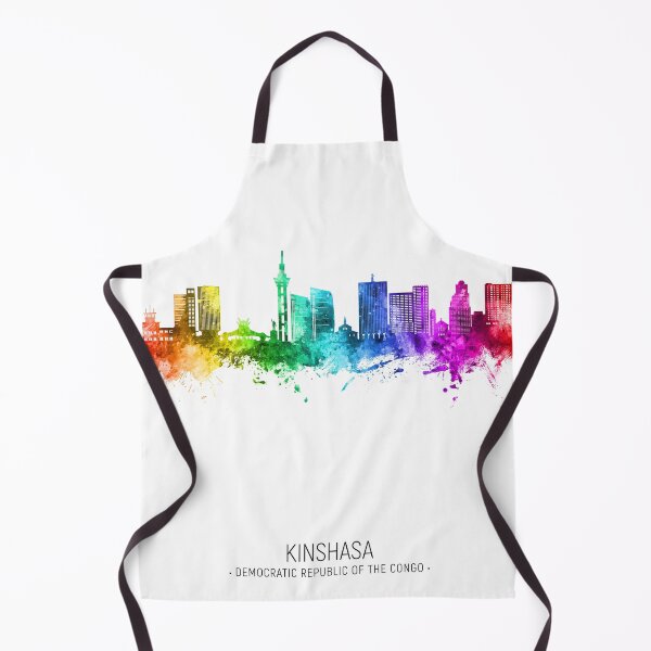 Item preview, Kinshasa Democratic Republic of the Congo Skyline designed and sold by ArtPrints.