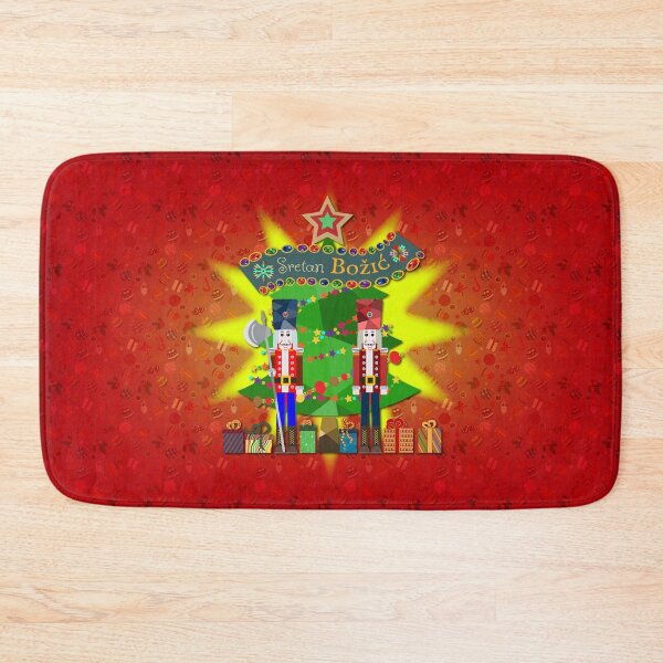 Item preview, Christmas Soldiers Nutcrackers and Christmas tree "Sretan Božić" designed and sold by MC Art Studio.