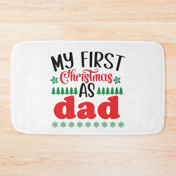Item preview, My First Christmas as Dad designed and sold by FASHIONGALLERIA.