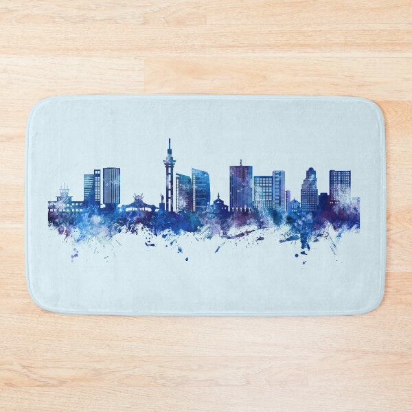 Item preview, Kinshasa Democratic Republic of the Congo Skyline designed and sold by ArtPrints.
