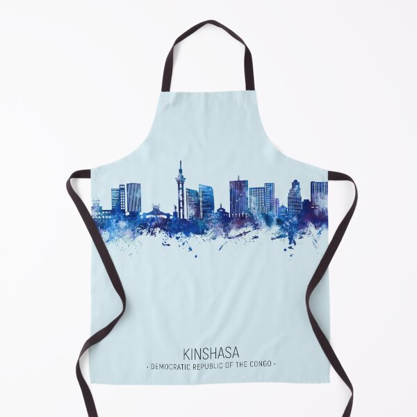 Item preview, Kinshasa Democratic Republic of the Congo Skyline designed and sold by ArtPrints.