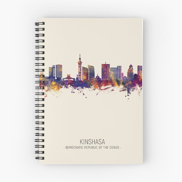 Item preview, Kinshasa Democratic Republic of the Congo Skyline designed and sold by ArtPrints.