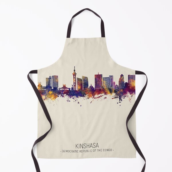 Item preview, Kinshasa Democratic Republic of the Congo Skyline designed and sold by ArtPrints.