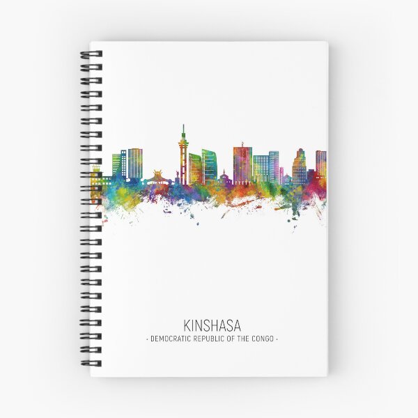 Item preview, Kinshasa Democratic Republic of the Congo Skyline designed and sold by ArtPrints.