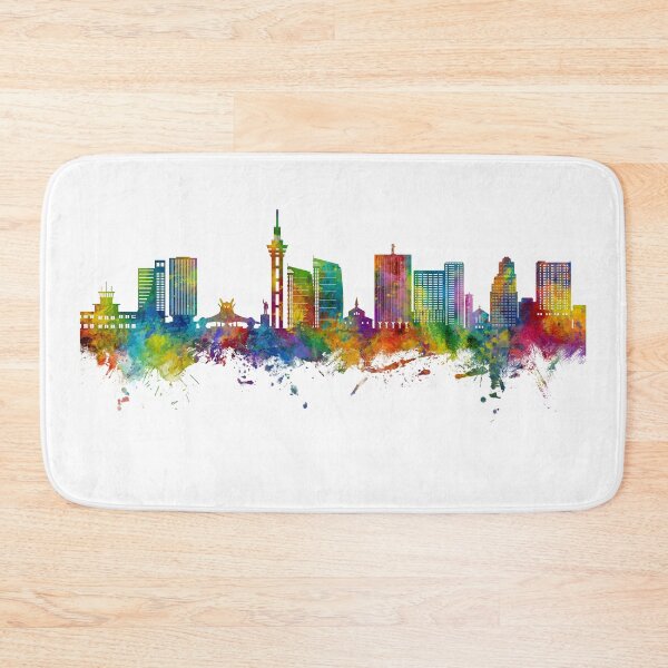 Item preview, Kinshasa Democratic Republic of the Congo Skyline designed and sold by ArtPrints.