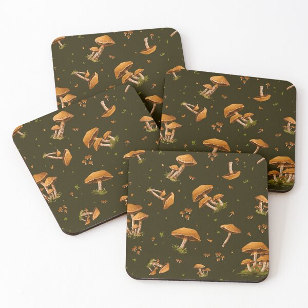 Item preview, Mushrooms pattern designed and sold by kiminiart.