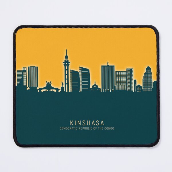 Item preview, Kinshasa Democratic Republic of the Congo Skyline designed and sold by ArtPrints.