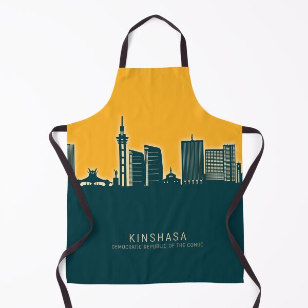 Item preview, Kinshasa Democratic Republic of the Congo Skyline designed and sold by ArtPrints.