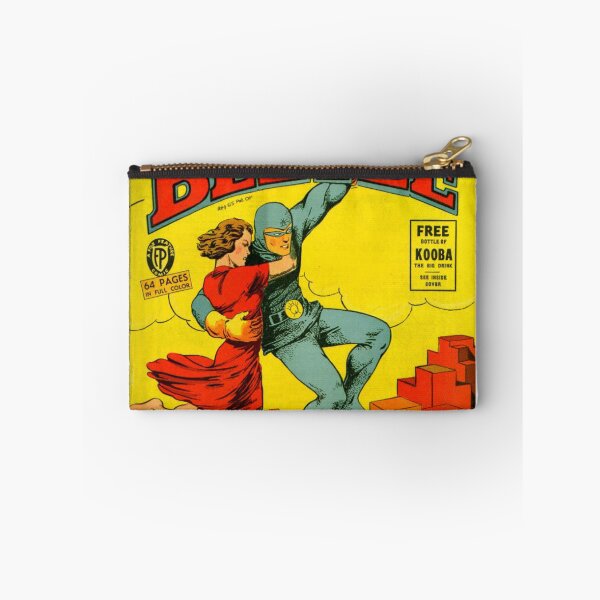 Item preview, The Blue Beetle Superhero Rare 10 Cent Vintage Pulp Comic Book Cover designed and sold by ⭐⭐⭐⭐⭐ Art Geeky.