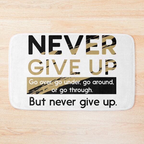 Item preview, Never give up designed and sold by Leefs.