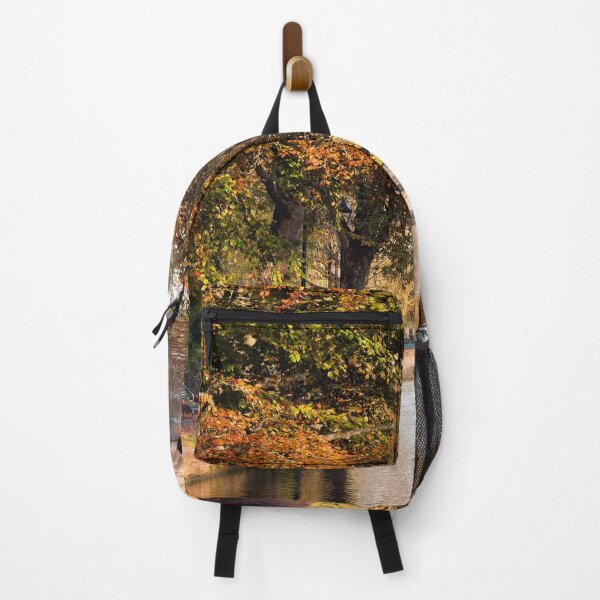 Item preview, Bourton on the Water Autumn Trees Cotswolds designed and sold by AndyEvansPhotos.