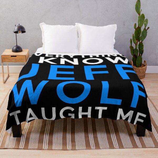 Item preview, Jeff Wolf - Everything i know designed and sold by 2Girls1Shirt.