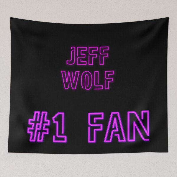 Item preview, Jeff Wolf - #1 fan designed and sold by 2Girls1Shirt.