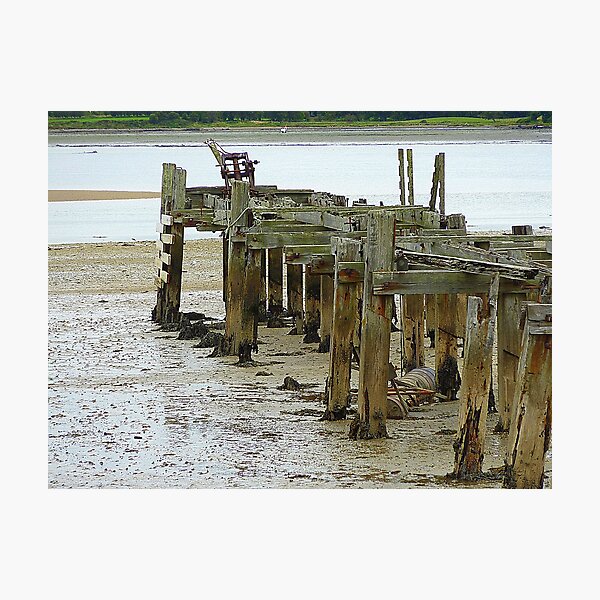 Low Tide At Fahan Pier..........................................Ireland Photographic Print