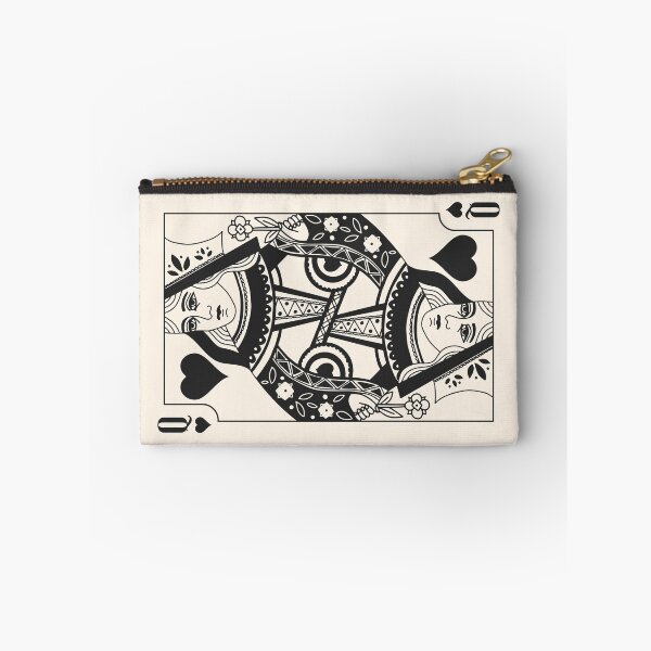 Item preview, Black Queen of Hearts – Vintage Playing Card designed and sold by GraphicBicycle.