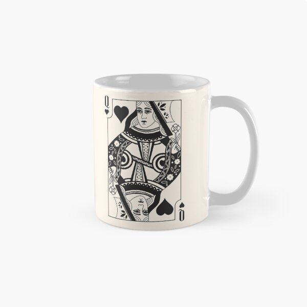 Item preview, Black Queen of Hearts – Vintage Playing Card designed and sold by GraphicBicycle.