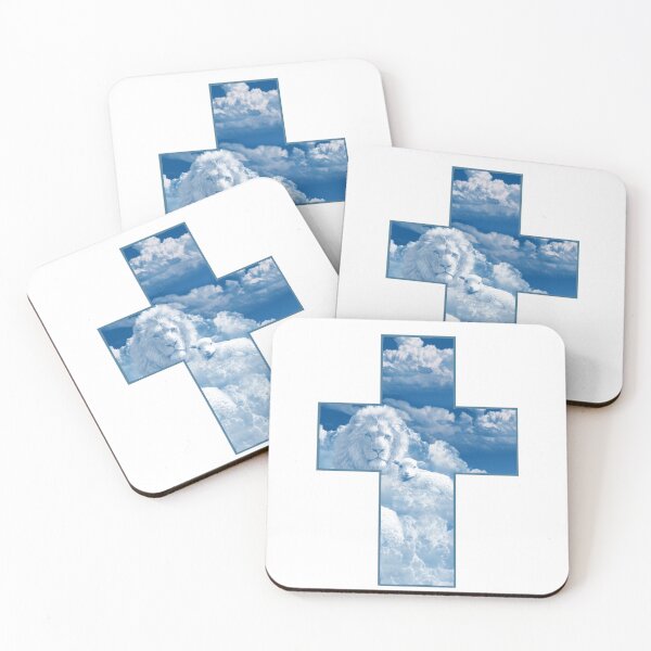 Item preview, Cross Lion and the Lamb Clouds, Sky Christian design designed and sold by BringingHOPE.