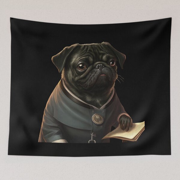 Item preview, Doctor Pugstein designed and sold by AnimalArtPhotos.