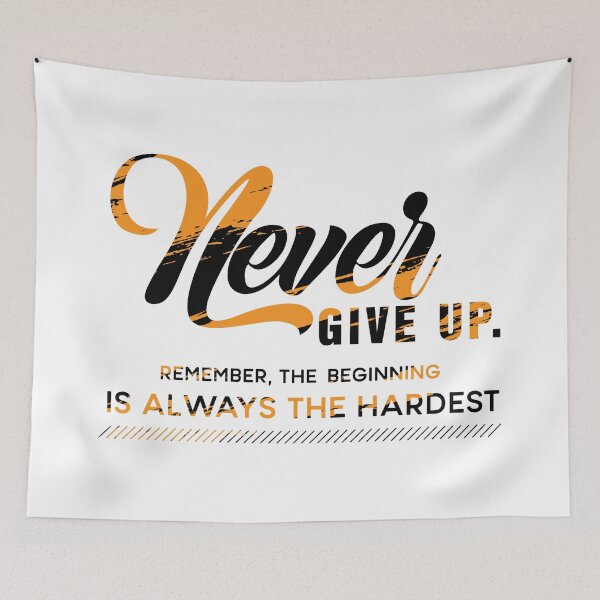 Item preview, Never give up stay  strong designed and sold by Leefs.