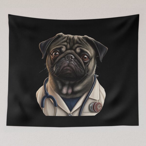 Item preview, Dr Pug designed and sold by AnimalArtPhotos.