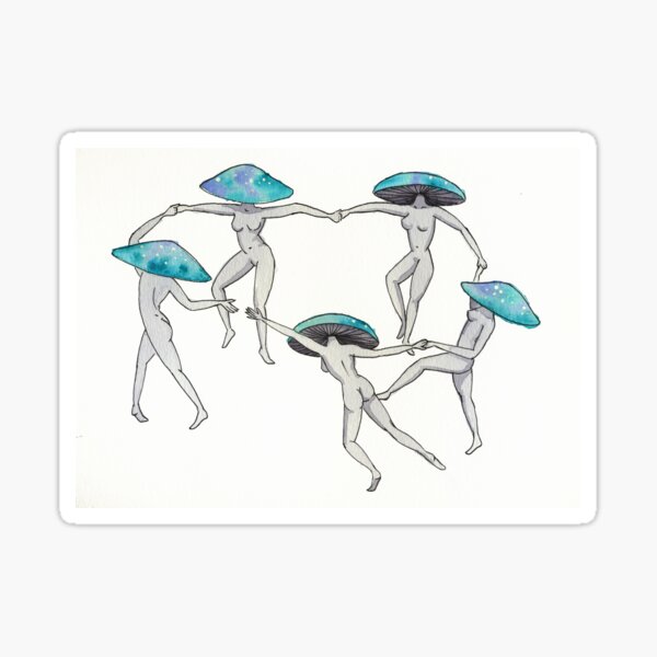 fairy ring (blue) Sticker