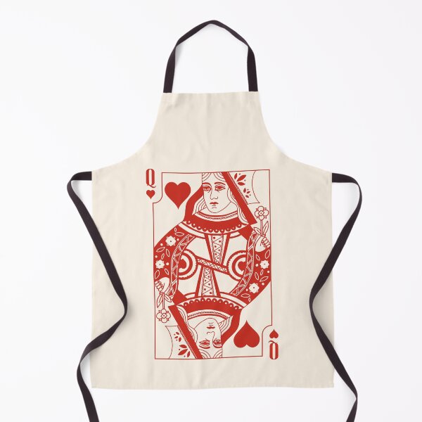 Item preview, Red Queen of Hearts – Vintage Playing Card designed and sold by GraphicBicycle.