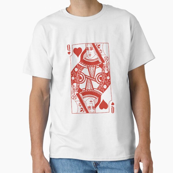 Item preview, Red Queen of Hearts – Vintage Playing Card designed and sold by GraphicBicycle.