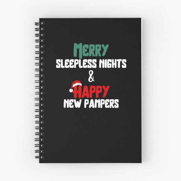 Item preview, Merry sleepless nights and happy new pampers designed and sold by reka88.