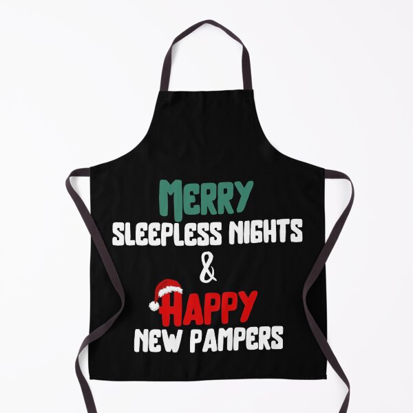 Item preview, Merry sleepless nights and happy new pampers designed and sold by reka88.